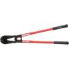 image:imageRIDGID 14223 Model S24 Bolt Cutter 24 HeavyDuty Bolt Cutter with Hardened Steel Alloy Jaws 716 Soft 38 Medium and 516 Hard Capacities RedBlackCutter