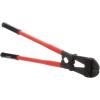 image:imageRIDGID 14223 Model S24 Bolt Cutter 24 HeavyDuty Bolt Cutter with Hardened Steel Alloy Jaws 716 Soft 38 Medium and 516 Hard Capacities RedBlackCutter