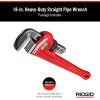 image:imageRIDGID 31025 Model 18 HeavyDuty Straight Pipe Wrench 18inch Plumbing WrenchSmall