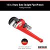 image:imageRIDGID 31025 Model 18 HeavyDuty Straight Pipe Wrench 18inch Plumbing WrenchSmall