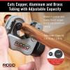 image:imageRIDGID 32573 Model 118 2in1 Close Quarters Tubing Cutter for 14 to 118 Copper Brass and Aluminum Tubing Compact tubing cutter with AUTOFEED13 x 675 x 2 inches