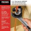 image:imageRIDGID 32573 Model 118 2in1 Close Quarters Tubing Cutter for 14 to 118 Copper Brass and Aluminum Tubing Compact tubing cutter with AUTOFEED13 x 675 x 2 inches