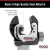 image:imageRIDGID 32573 Model 118 2in1 Close Quarters Tubing Cutter for 14 to 118 Copper Brass and Aluminum Tubing Compact tubing cutter with AUTOFEED13 x 675 x 2 inches