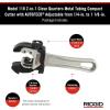 image:imageRIDGID 32573 Model 118 2in1 Close Quarters Tubing Cutter for 14 to 118 Copper Brass and Aluminum Tubing Compact tubing cutter with AUTOFEED13 x 675 x 2 inches