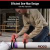 image:imageRIDGID 42478 STRAPLOCK Pipe Handle 7 Strap Wrench Red