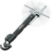 image:imageRIDGID 46753 Model 2017 Telescoping Basin Wrench with LED Light 10inch to 17inch Adjustable Basin Wrench Black