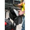 image:imageRIDGID 50353 1610RV Stainless Steel 16Gal Wet Dry Shop Vacuum with Cart 65 Peak HP Motor Large Wheels Pro Hose Drain and Blower Port Red