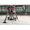 image:imageRIDGID 50353 1610RV Stainless Steel 16Gal Wet Dry Shop Vacuum with Cart 65 Peak HP Motor Large Wheels Pro Hose Drain and Blower Port Red