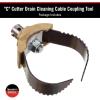 image:imageRIDGID 52822 Model T232 HD 3 C Cutter Cable Coupling Drain Cleaning Tool