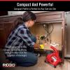 image:imageRIDGID 55808 PowerClear 120Volt Drain Cleaning Machine Kit for Tubs Showers and Sinks Drain Cleaner Machine Kit with AUTOFEED Inner Core Cable and Guide HoseKit