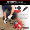 image:imageRIDGID 55808 PowerClear 120Volt Drain Cleaning Machine Kit for Tubs Showers and Sinks Drain Cleaner Machine Kit with AUTOFEED Inner Core Cable and Guide HoseKit