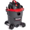 image:imageRIDGID 62703 RT1200 NXT 12Gal Wet Dry Shop Vacuum with Casters 50 Peak HP Motor and Pro Locking HoseDark Gray and Red