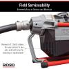 image:imageRIDGID 66497 K60SPSE Sectional Machine Sectional Sewer Machine with A61 Auger Tool Kit and A62 Drain Cable Kit Drain Cleaner MachineSectional Machine