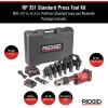 image:imageRIDGID 67178 Model RP 351 ProPress Standard Press Tool Kit with Battery Charger 12 to 2 Press Tool Jaws and Carrying CaseBattery Kit WProPress Jaws 12  2 Jaws Capacity