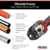 image:imageRIDGID 67178 Model RP 351 ProPress Standard Press Tool Kit with Battery Charger 12 to 2 Press Tool Jaws and Carrying CaseCorded no battery kit WProPress Jaws 12  2 Jaws Capacity