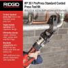image:imageRIDGID 67178 Model RP 351 ProPress Standard Press Tool Kit with Battery Charger 12 to 2 Press Tool Jaws and Carrying CaseCorded no battery kit WProPress Jaws 12  2 Jaws Capacity