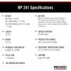 image:imageRIDGID 78148 RP 251 Compact Press Tool Battery Kit with ProPress Jaws 12 to 114 InLine Pressing Tool for Copper Stainless Steel PEX and Carbon SteelBattery Kit 12114 Jaws Capacity
