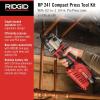 image:imageRIDGID 78148 RP 251 Compact Press Tool Battery Kit with ProPress Jaws 12 to 114 InLine Pressing Tool for Copper Stainless Steel PEX and Carbon SteelBattery Kit 12114 Jaws Capacity