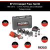 image:imageRIDGID 78148 RP 251 Compact Press Tool Battery Kit with ProPress Jaws 12 to 114 InLine Pressing Tool for Copper Stainless Steel PEX and Carbon SteelBattery Kit 12114 Jaws Capacity