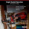 image:imageRIDGID 78158 RP 251 Compact Press Tool Battery Kit with ProPress Jaws 12 to 1 InLine Pressing Tool for Copper Stainless Steel PEX and Carbon SteelLarger Application