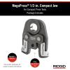 image:imageRidgid 48433 12 MegaPress Jaw for Compact Press Tools