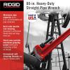 image:imageRidgid 60 HD 8 capacity 60 Long HeavyDuty Straight Pipe Wrench Red Medium