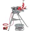 image:imageRIDGID 15682 Model 300 Power Drive Complete 38 RPM Pipe Threading Machine with 12Inch to 34Inch 1Inch to 2Inch Universal Alloy Threading Die Heads OilerScrew Gun