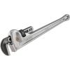 image:imageRIDGID 31105 Model 824 Aluminum Straight Pipe Wrench 24inch Plumbing Wrench greyWrench