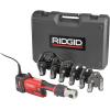 image:imageRIDGID 67178 Model RP 351 ProPress Standard Press Tool Kit with Battery Charger 12 to 2 Press Tool Jaws and Carrying CaseCorded no battery kit WProPress Jaws 12  2 Jaws Capacity