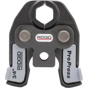 image:imageRIDGID 16963 34 ProPress Jaw for Compact Series Press Tools Lightweight and Compact Press Tool Jaw for 34 Copper Press Connections Pack of 1