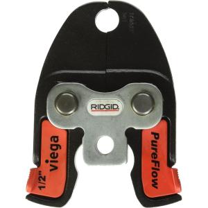 image:imageRIDGID 17008 12 Pureflow Jaw for Compact Series Press Tools Lightweight and Compact Press Tool Jaw for 12 PEX Pipe Press Connections