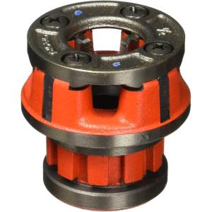 image:imageRIDGID 36890 Model OOR Die Head 12R Alloy Die Head comes with 12inch HighSpeed Factory Set Dies that Deliver Clean Precise 14 TPI