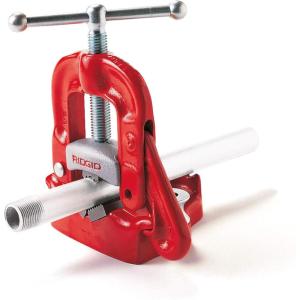 image:imageRIDGID 40080 21A Bench Yoke Vise 18inch to 2inch Pipe Vise380mm Capacity