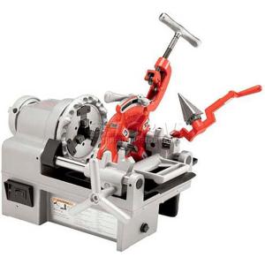 image:imageRIDGID 61142 Model 1215 Threading Machine Complete Kit for Efficient Pipe Threading 12Inch to 1 12Inch NPT Hammer Chuck Machine