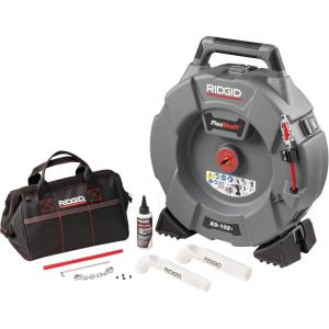 image:imageRIDGID 64263 Model K9102 FlexShaft Drain Cleaning Machine Kit for 1142 PipesNew Model