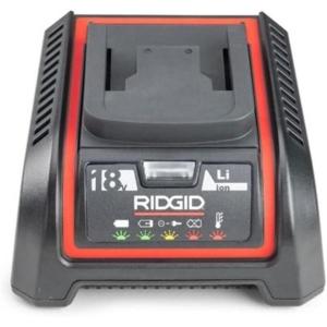 image:imageRIDGID 64383 18V Lithium Battery Charger Builtin LED Indicators Compatible with RP350 RP340 RE6 RE600 RE60 CS65x CS12x CS6x Versa