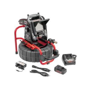 image:imageRIDGID 65103 SeeSnake Compact2 System Includes CS6x VERSA Digital Recording Monitor SelfLeveling Camera Head 18V Battery and Charger