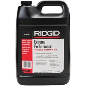 image:imageRIDGID 74012 Extreme Performance Thread Cutting Oil 1 Gal Halogen PCB and ChlorineFree Designed to Prolong Equipment Life Cools Threads and Pipes