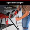 image:imageRIDGID 10883 Model 418 Handheld Oiler Bucket with 1 Gallon of Premium Thread Cutting Oil for Pipe Threader Tools AntiSlip Grip Lubricator SilverOiler