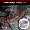 image:imageRIDGID 10883 Model 418 Handheld Oiler Bucket with 1 Gallon of Premium Thread Cutting Oil for Pipe Threader Tools AntiSlip Grip Lubricator SilverOiler