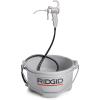 image:imageRIDGID 10883 Model 418 Handheld Oiler Bucket with 1 Gallon of Premium Thread Cutting Oil for Pipe Threader Tools AntiSlip Grip Lubricator SilverOiler