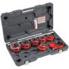 image:imageRIDGID 36505 Exposed Ratchet Threader Set 18 to 2 inSilverRedSmall