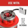 image:imageRIDGID 37835 Manual Threader Pipe Dies RightHanded Alloy NPT Pipe Dies with Nominal Pipe Size of 1Inch for Ratchet Threaders or 3Way Pipe Threaders