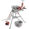image:imageRIDGID 15722 Model 300 Power Drive Complete 57 RPM Pipe Threading Machine with 12Inch to 2Inch Universal Alloy Threading Die Heads 18Inch to 1 14Inch Capacity Oiler