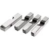 image:imageRIDGID 26192 4Piece Pipe Threader Dies Set 2 12Inch to 4Inch Compatible with Model 1224 Threading Machine RightHanded HighSpeed SteelMachine Dies