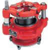 image:imageRIDGID 36620 141 NPT Receding Geared Threader for 2 12Inch to 4Inch Pipes BuiltIn Jaw Clutch Fully Enclosed Gearing Red