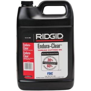 image:imageRIDGID  32808 1 Gallon EnduraClear EnduraClear Thread Cutting Oil 1Gallon