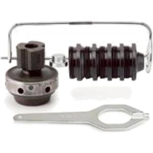 image:imageRIDGID 51005 Model 819 Nipple Chuck Kit 12Inch to 2Inch NPT Nipple Threader for Use with 300 Power Drive 300 Compact Models 535 1224 and 1822 with Adapter