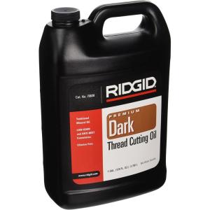 image:imageRIDGID 70830 Dark Thread Cutting Oil 1 Gal Halogen PCB and ChlorineFree LowOdor AntiMist Formulation Designed to Prolong Equipment Life Cools Threads and Pipes