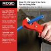 image:imageRIDGID 23488 Model PC1250 Single Stroke Plastic Pipe and Tubing Cutter 18inch to 158inch Pipe CutterSmall